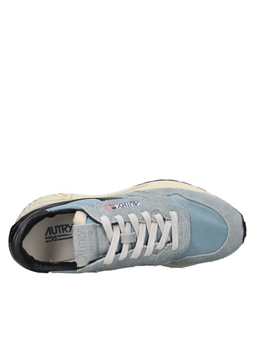 Sneakers in pelle camoscio e tessuto AUTRY | WWLM HN09AZZURRO-NERO